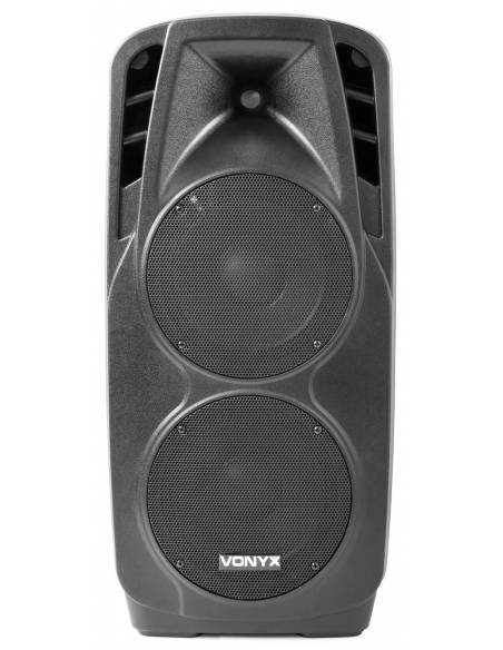 Vonyx SPX-PA9210 Sistema Portatil de Sonido ABS 2x10" 170082 - 2