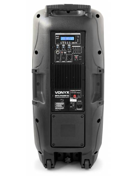 Vonyx SPX-PA9210 Sistema Portatil de Sonido ABS 2x10" 170082 - 6