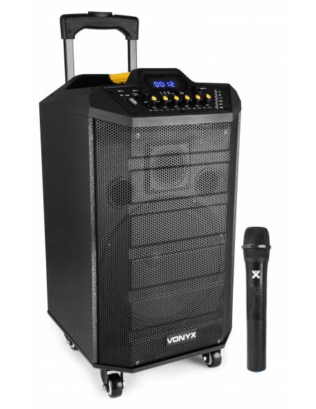 Vonyx VPS10 Sistema Portatil de Sonido 10'' con BT 170047 - 1