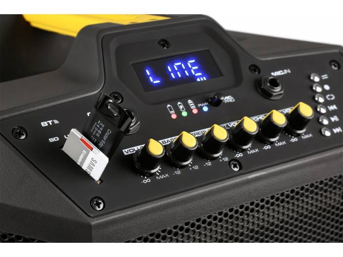 Vonyx VPS10 Sistema Portatil de Sonido 10'' con BT 170047 - 6