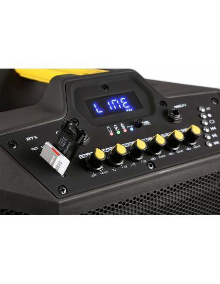 Vonyx VPS10 Sistema Portatil de Sonido 10'' con BT 170047 - 6