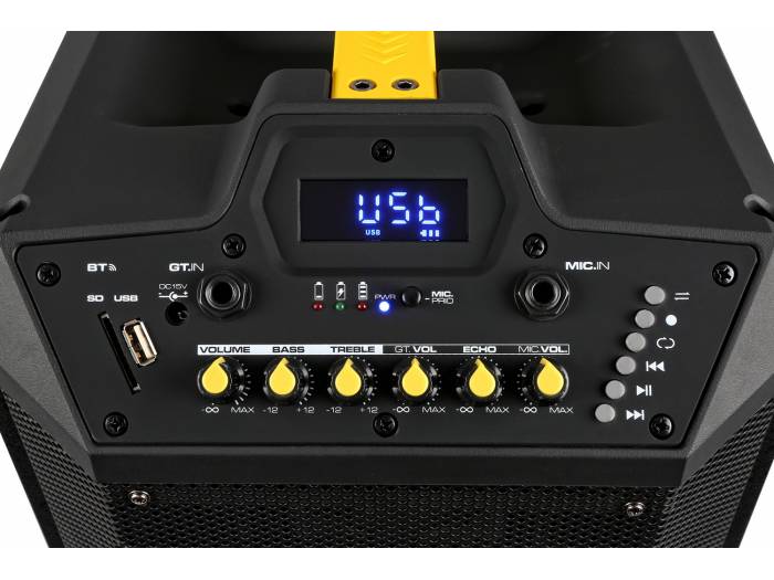 Vonyx VPS10 Sistema Portatil de Sonido 10'' con BT 170047 - 7