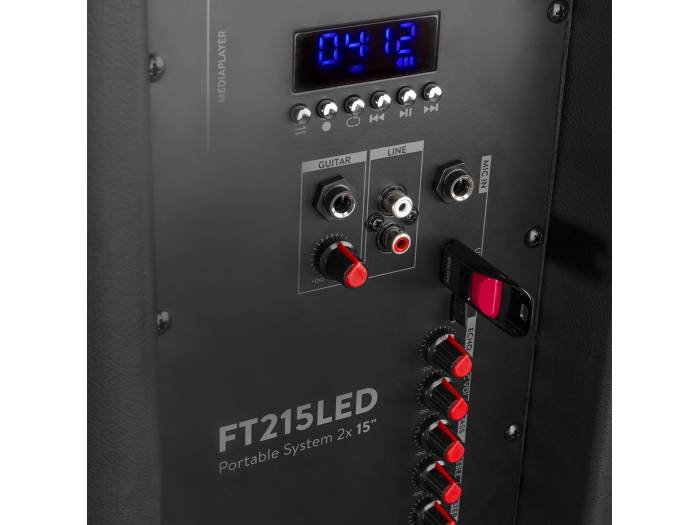 Fenton FT215LED Bafle Activo doble 15" 1600W 170094 - 9