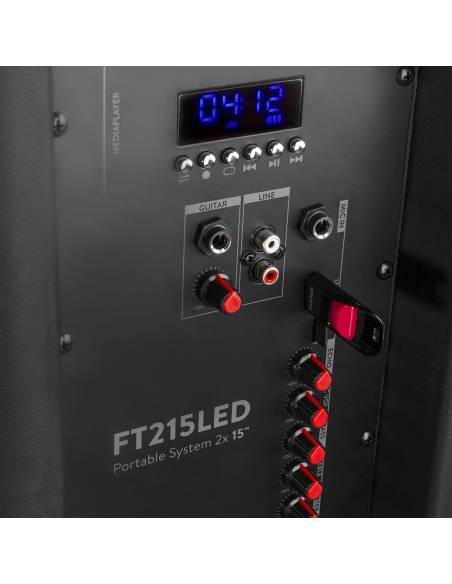 Fenton FT215LED Bafle Activo doble 15" 1600W 170094 - 9