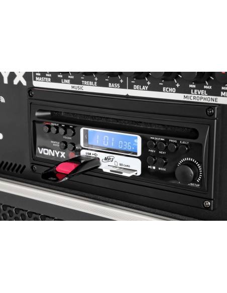 Vonyx ST180 Sistema Portatil 12'' 450W 170013 - 5