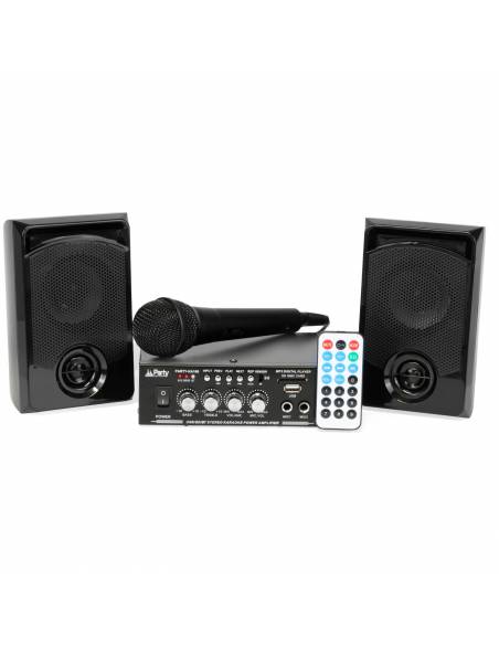 Party KA100 Conjunto Karaoke Con USB/sd y Bluetooth