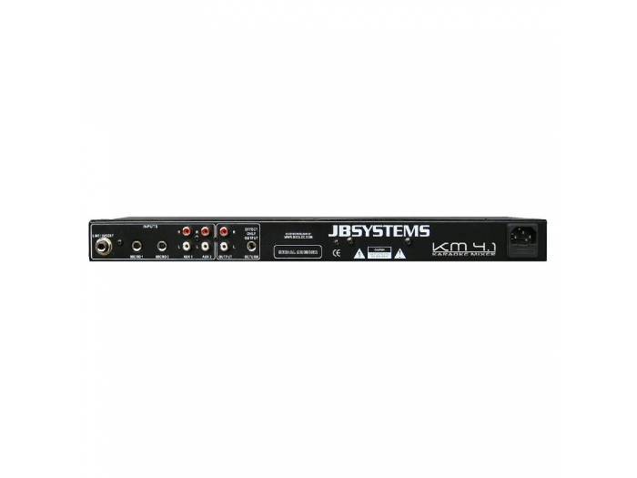 JB SYSTEMS KM 4.1 MEZCLADOR + ECO para Karaoke - 4