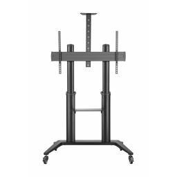 Vivolink Mobile Stand Trolley black VESA upto VESA 1000x600 140kg Capacity, Black - 1