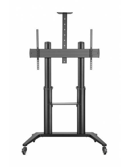 Vivolink Mobile Stand Trolley black VESA upto VESA 1000x600 140kg Capacity, Black - 1