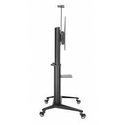 Vivolink Mobile Stand Trolley black VESA upto VESA 1000x600 140kg Capacity, Black - 1 2