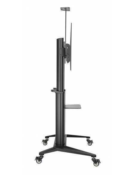 Vivolink Mobile Stand Trolley black VESA upto VESA 1000x600 140kg Capacity, Black - 4
