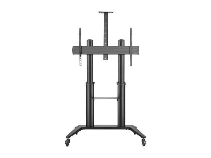 Vivolink Mobile Stand Trolley black VESA upto VESA 1000x600 140kg Capacity, Black - 5