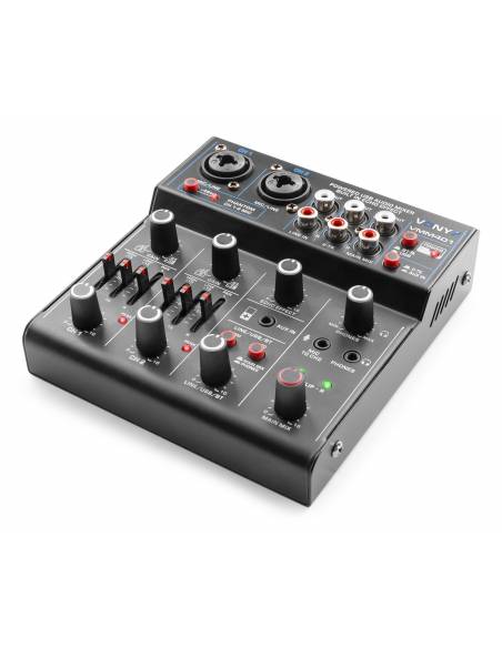 Vonyx VMM401 mezclador de 4 canales con USB , bluetooth y efecto echo - 4
