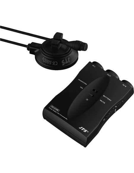 Monacor CX-500DUSET Micrófono electret miniatura para instrumento