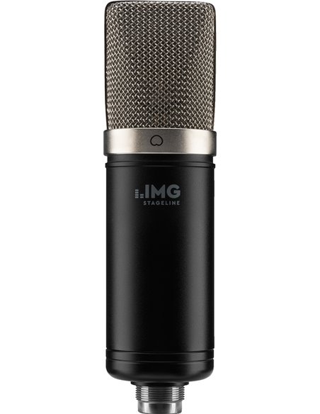 Monacor ECMS-70 Micrófono condensador de gran diafragma,