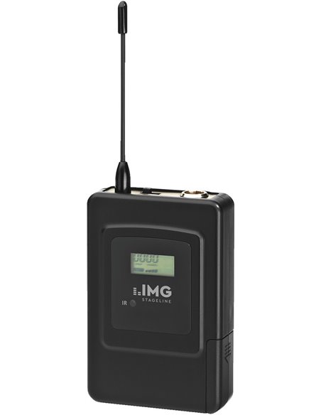 IMG Stageline TXS-606HSE/2 Emisor de Petaca Multifrecuencia 672,000-691,975 MHz