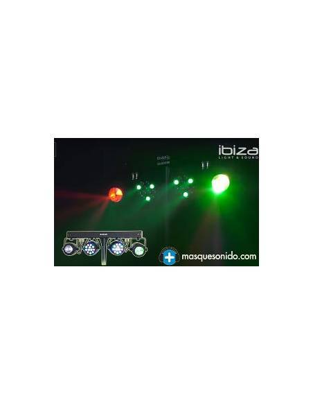 IBIZA DJ LIGHT 60 - barra de iluminación con 4 focos - 1