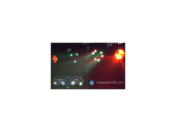 IBIZA DJ LIGHT 60 - barra de iluminación con 4 focos - 2