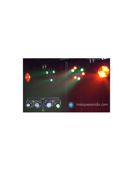 IBIZA DJ LIGHT 60 - barra de iluminación con 4 focos - 2