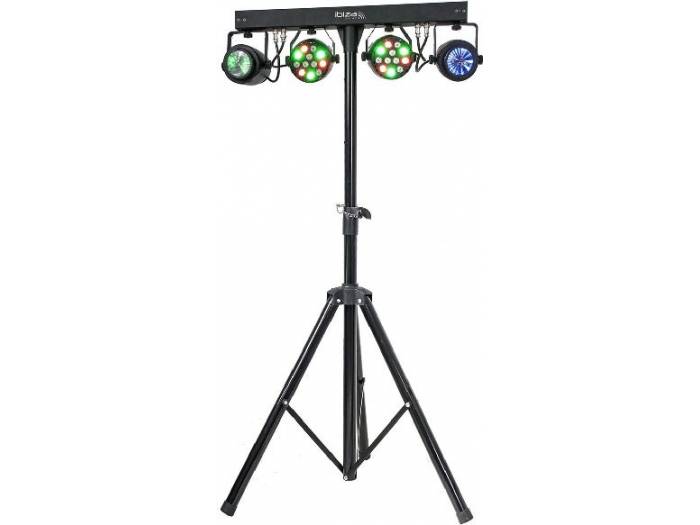 IBIZA DJ LIGHT 60 - barra de iluminación con 4 focos - 6