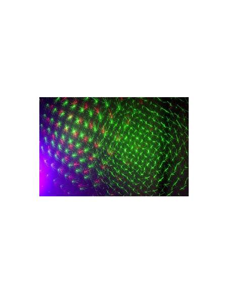 IBIZA LIGHT  DJ LIGHT 65 -Barra de luces 2 leds + 2 laser - 4