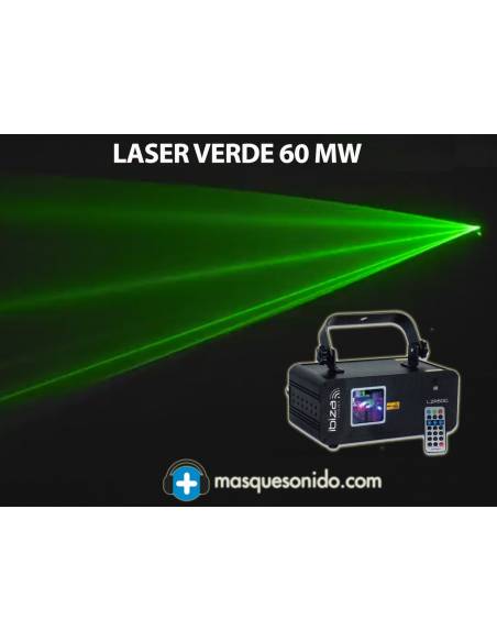 Ibiza Light LZR60G - LASER VERDE 60MW - 7