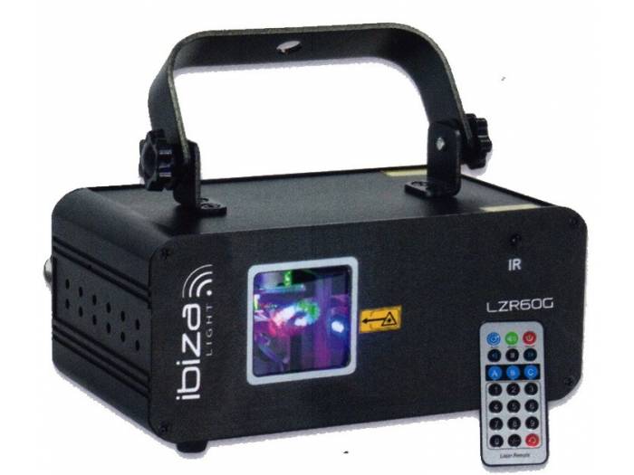 Ibiza Light LZR60G - LASER VERDE 60MW - 9
