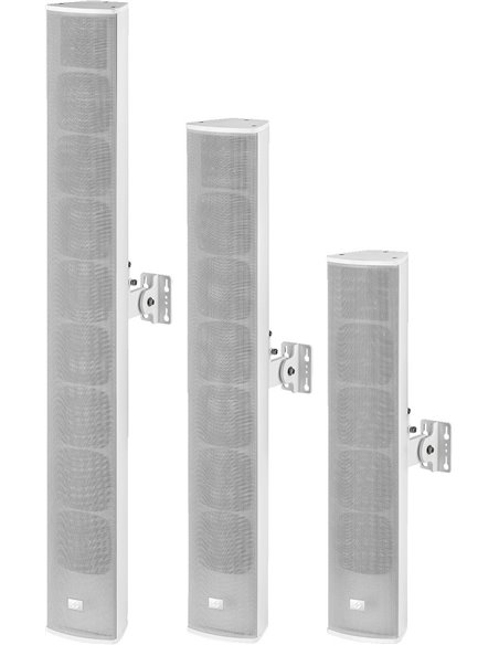 Monacor ETS-442TW/WS Columnas acústicas de megafonía resistentes a la intemperie,