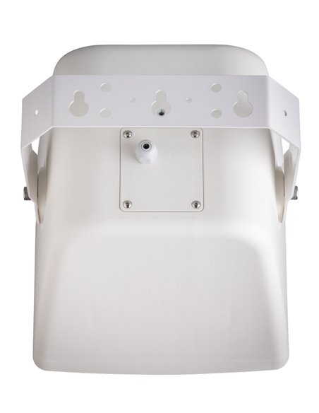 Monacor SL-150WS/EN Caja acústica para megafonía resistente a la intemperie con altavoz de bocina coaxial de 20 cm (8"),