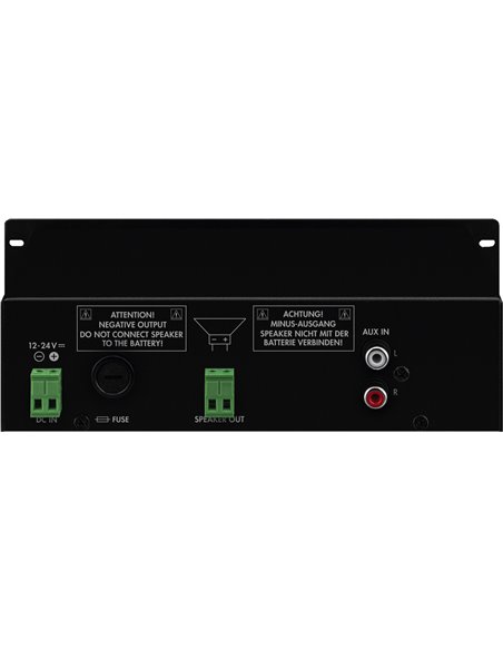 Monacor MMA-130 Amplificador mezclador para megafonía de clase D mono,