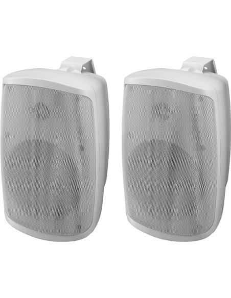 Monacor WALL-05SET/WS Sistema activo de 2 vías estéreo, 2x 30 W