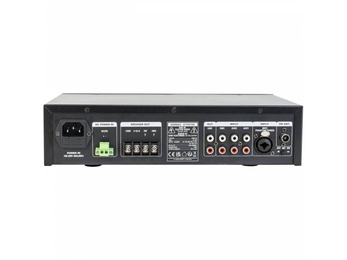 APM1120 AMPLIFICADOR-MEZCLADOR PA COMPACTO 120W CON USB, SD, BLUETOOTH, FM Y MANDO A DISTANCIA - 2