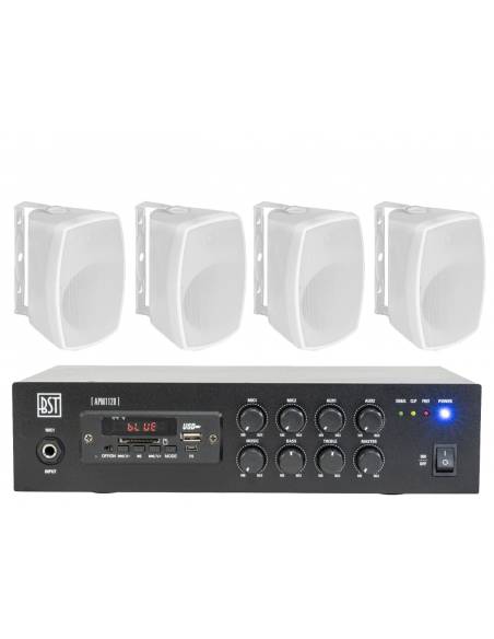 EQUIPO DE SONIDO COOPER  100v HILO MUSICAL White