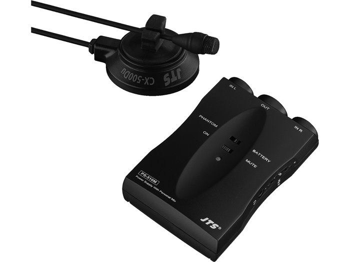 Monacor CX-500DUSET Micrófono electret miniatura para instrumento