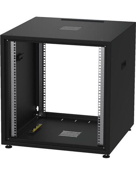 Monacor RACK-12S/SW Racks de estudio profesionales para equipos de 482 mm (19")