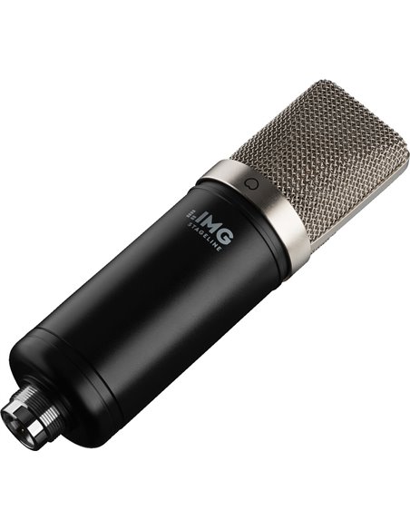 Monacor ECMS-70 Micrófono condensador de gran diafragma,