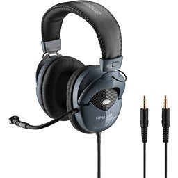 Monacor HPM-535 Auriculares estéreo profesionales con micrófono de diadema 2