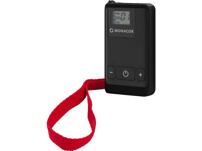 Monacor ATS-22R Sistema de Transmisión de Voz Digital de 16 canales, 863-865 MHz