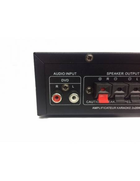 LTC MFA1200USB BT BL Negro - Amplificador Karaoke Bluetooth 2X50W - 6