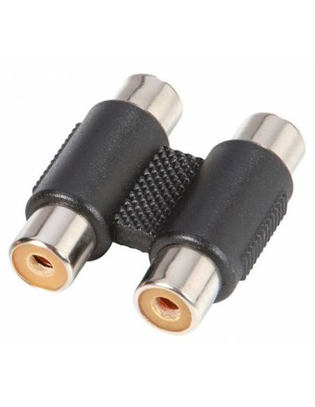 Adam Hall Adaptador de 2 RCA hembra a 2 RCA hembra - 7552 - 1