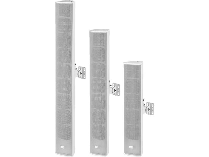Monacor ETS-442TW/WS Columnas acústicas de megafonía resistentes a la intemperie,