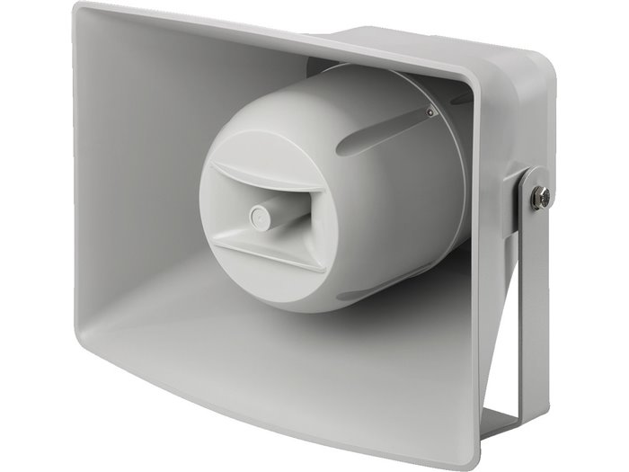 Monacor IT-400DTM Altavoz de cámara de compresión activa resistente a la intemperie (bocina musical) con tecnología de 2 vías