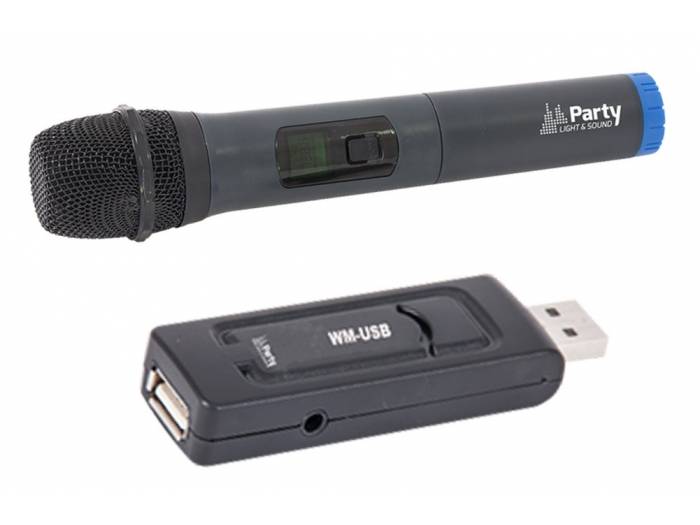 PARTY LIGHT & SOUND WM-USB - MICRÓFONO USB UHF - 4