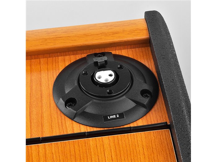 Monacor. Speech 104D-- Atril con bateria, 80w