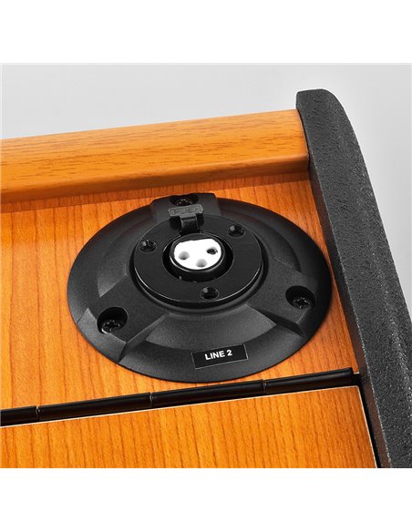 Monacor. Speech 104D-- Atril con bateria, 80w