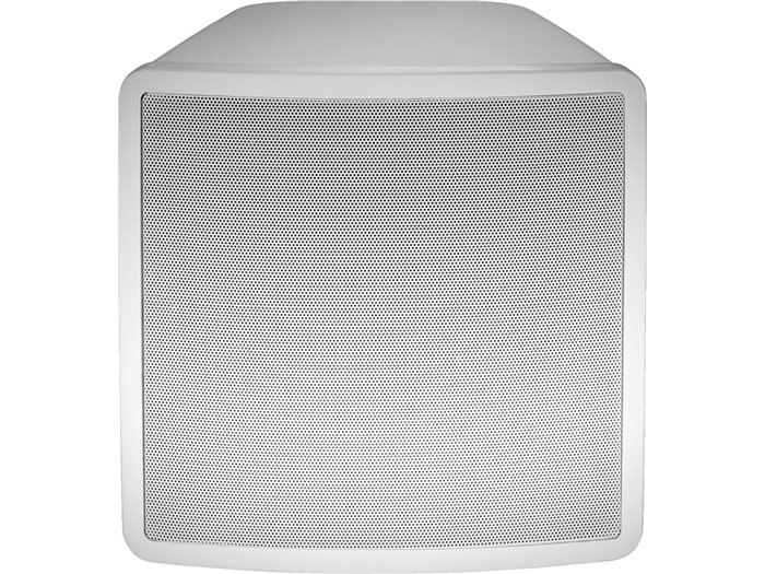 Monacor SL-150WS/EN Caja acústica para megafonía resistente a la intemperie con altavoz de bocina coaxial de 20 cm (8"),