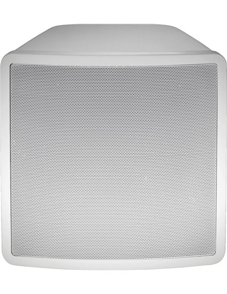 Monacor SL-150WS/EN Caja acústica para megafonía resistente a la intemperie con altavoz de bocina coaxial de 20 cm (8"),