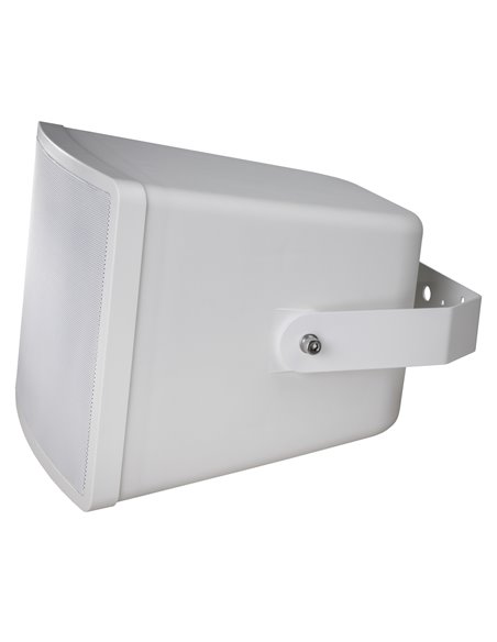 Monacor SL-150WS/EN Caja acústica para megafonía resistente a la intemperie con altavoz de bocina coaxial de 20 cm (8"),