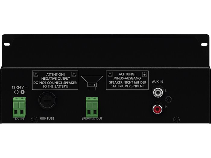 Monacor MMA-130 Amplificador mezclador para megafonía de clase D mono,