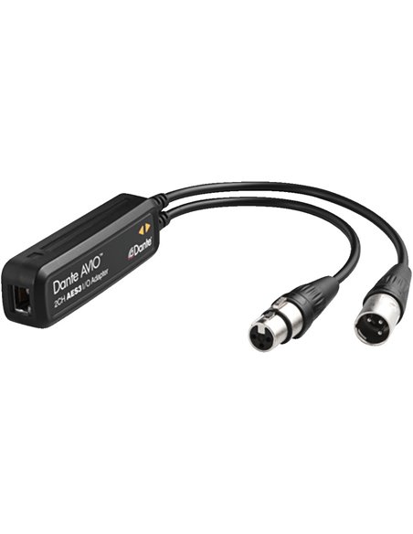 Monacor ADP-AES3-2X2 Adaptador AVIO AES3/EBU Dante
sup®/sup